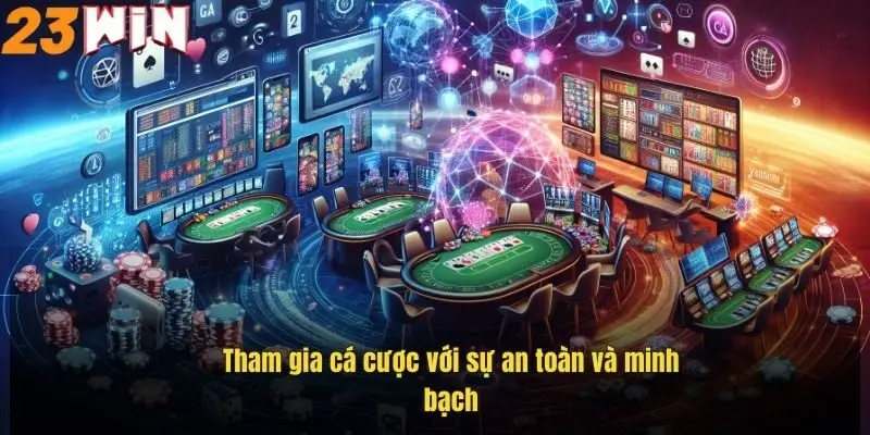 Tham gia cá cược với sự an toàn và minh bạch